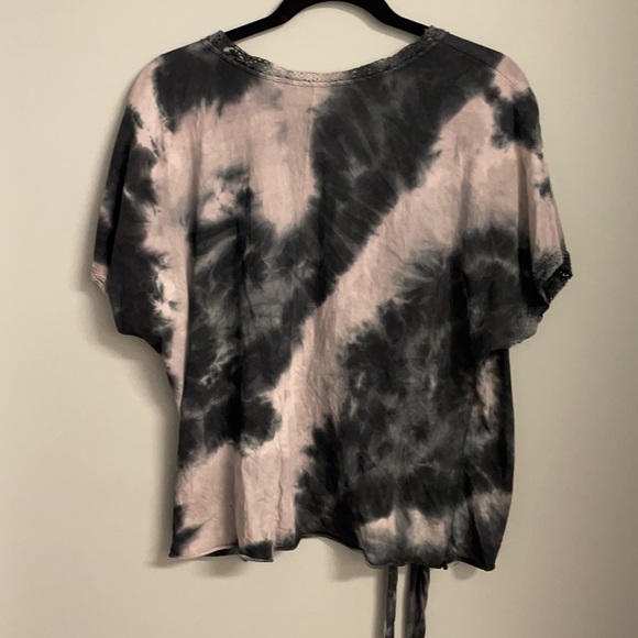 Women’s Kaktus Tie Dye Tip with Crochet Lace Trim - Picture 3 of 5